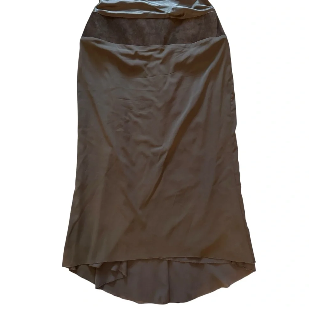Nicole Miller Brown Midi Dress - Picture 4 of 11